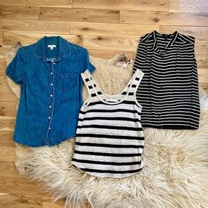 J. Crew and Madewell Shirt Bundle